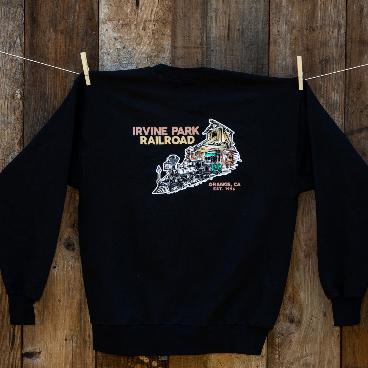 Adult Train Tunnel Crewneck Sweatshirt