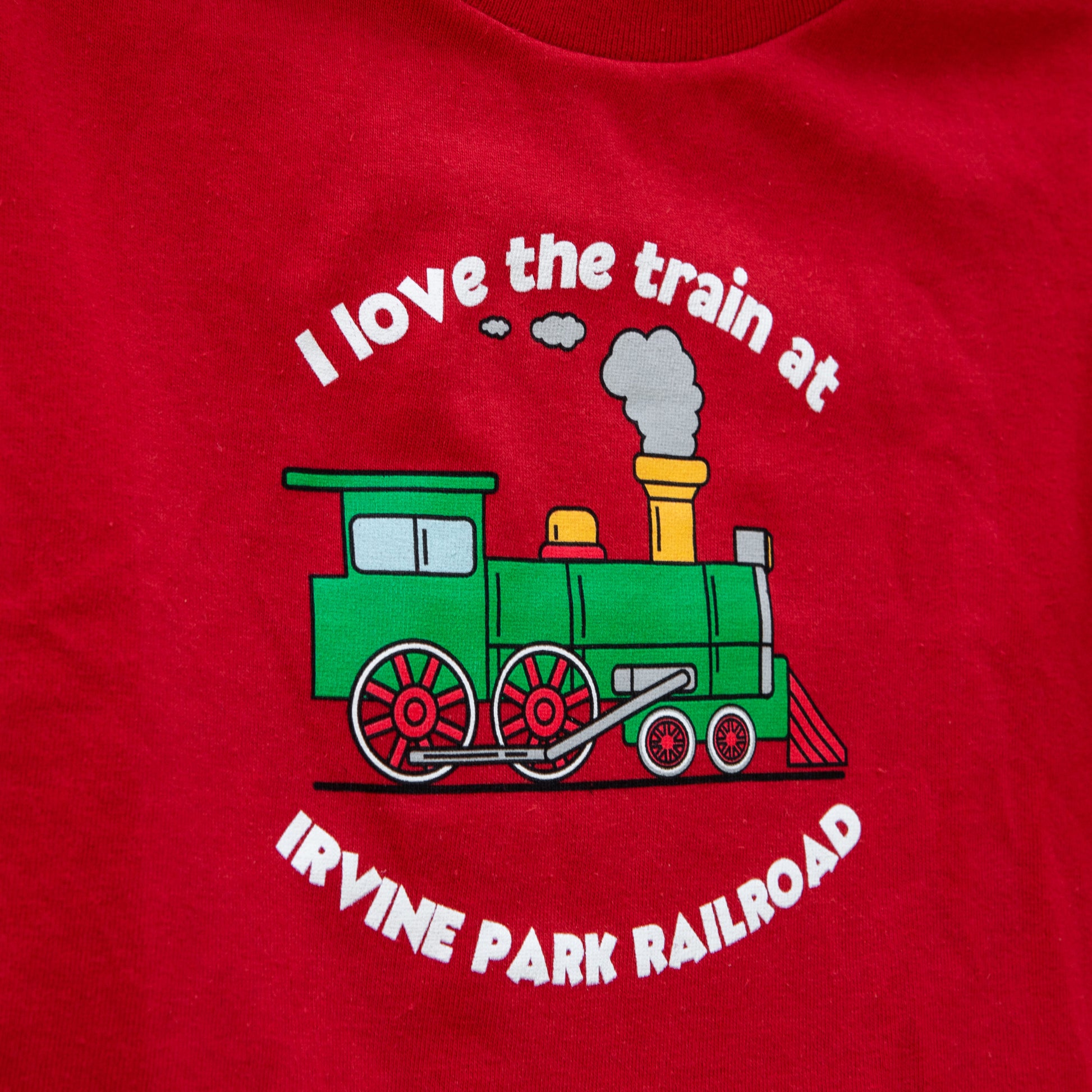red locomotive kids shirt