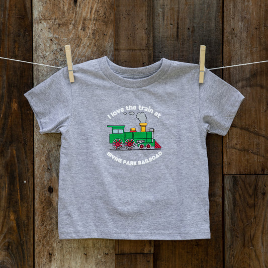 gray locomotive kids shirt