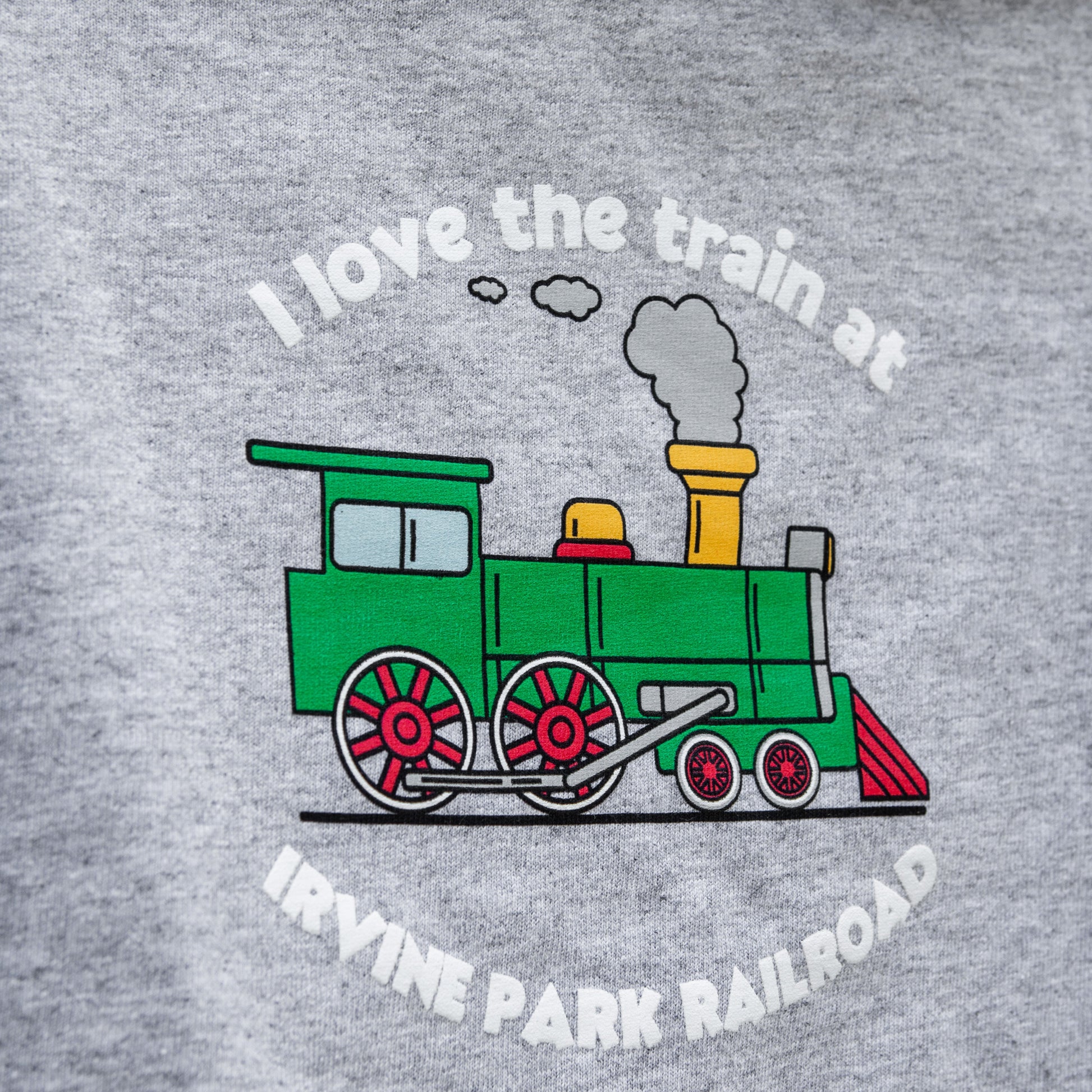 gray locomotive kids shirt