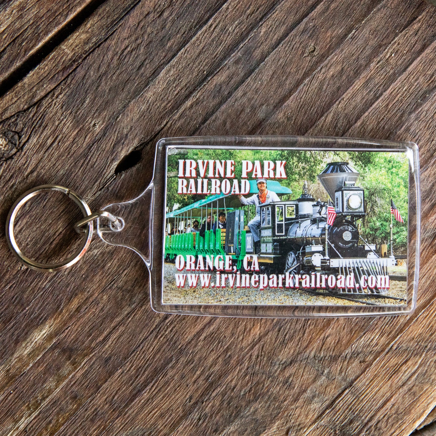 Irvine Park Railroad Keychain